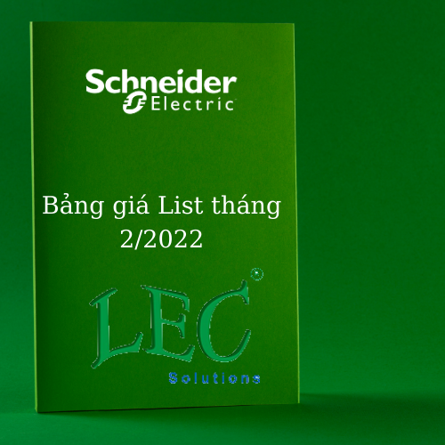 Thông báo áp dụng bảng giá mới từ ngày 1/2/2022 của Schneider Electric